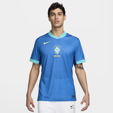Jersey Nike Dri-FIT Brazil 2024/25 Stadium Blå | FJ4283-458, 4