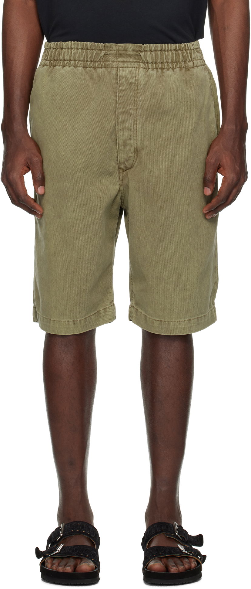 Shorts ISABEL MARANT Isabel Marant Tyler Denim Shorts Grön | 25PSH0205HA-B1H07H