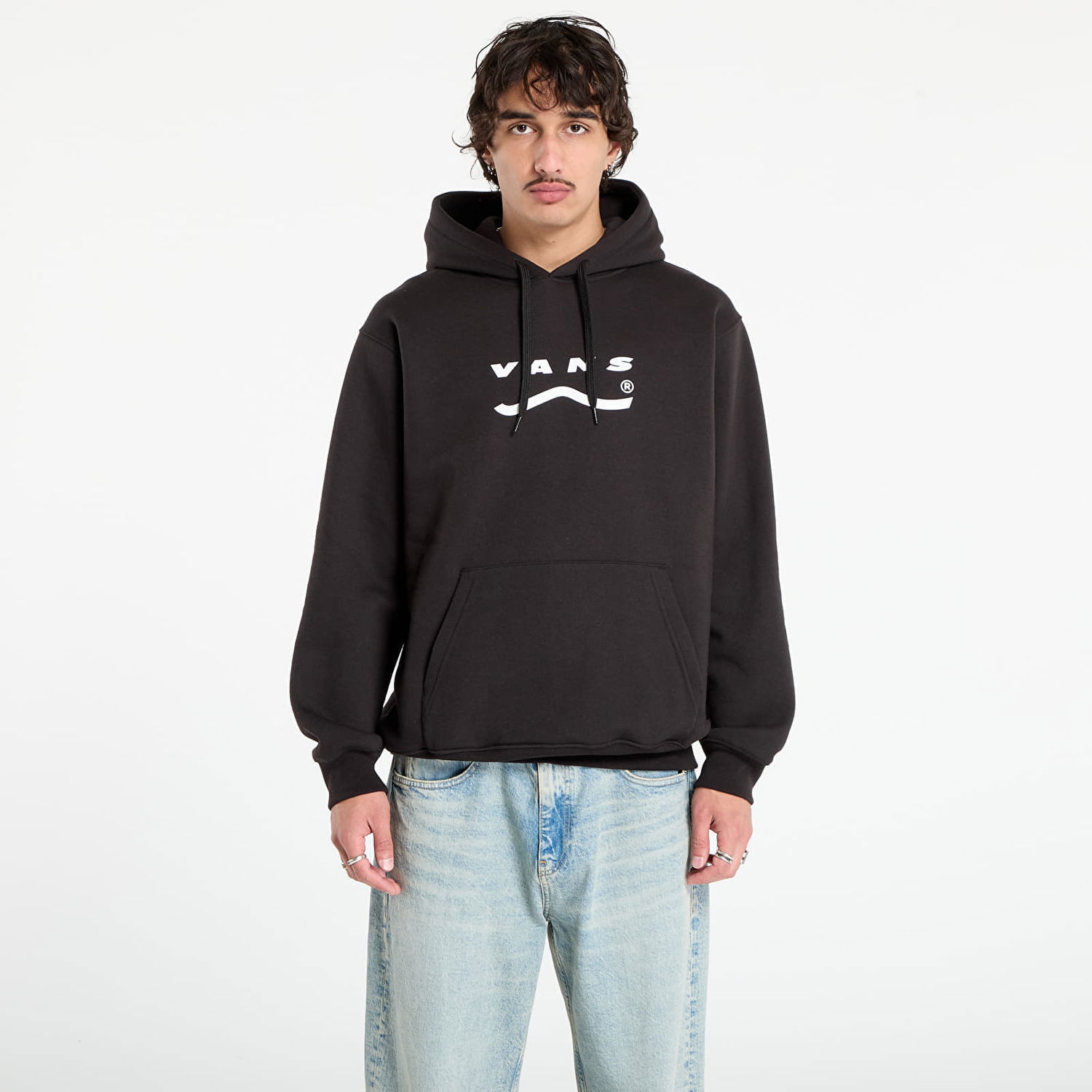 Sweatshirt Vans Deteremined Pullover Hoodie Svart | VN000P8GBLK1, 0