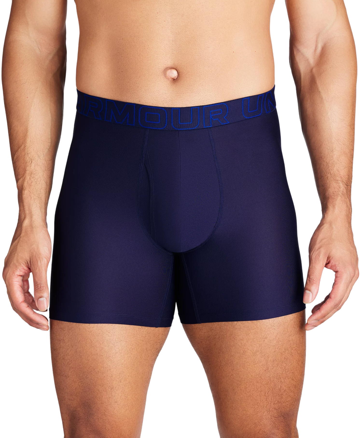 Boxare Under Armour Performance Tech™ Mesh 6" 3P Mörkblå | 1383884-410, 0