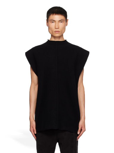 Sweater Rick Owens Motivo Sweater Svart | RR02C7687 CHWSR