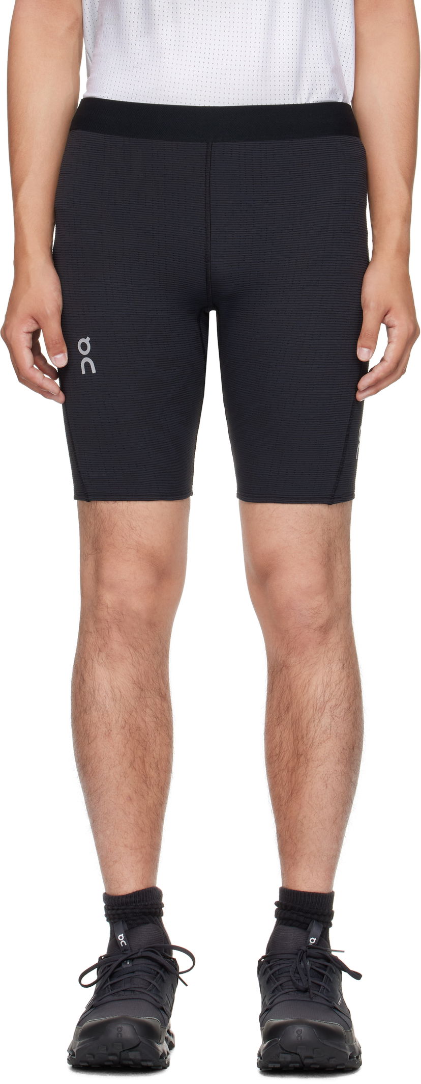 Shorts On Running Pace Tight Shorts Svart | 1MF10071043