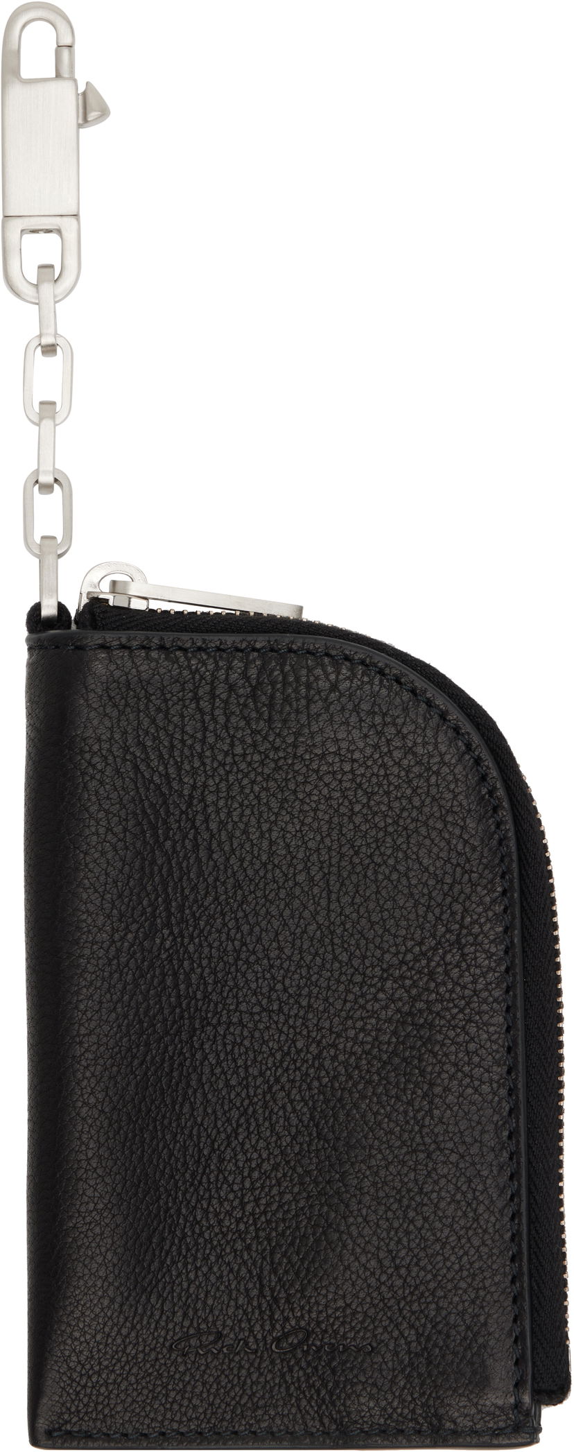 Plånbok Rick Owens Rick Owens Concordians Hook Wallet Svart | RA02E0718 LBU
