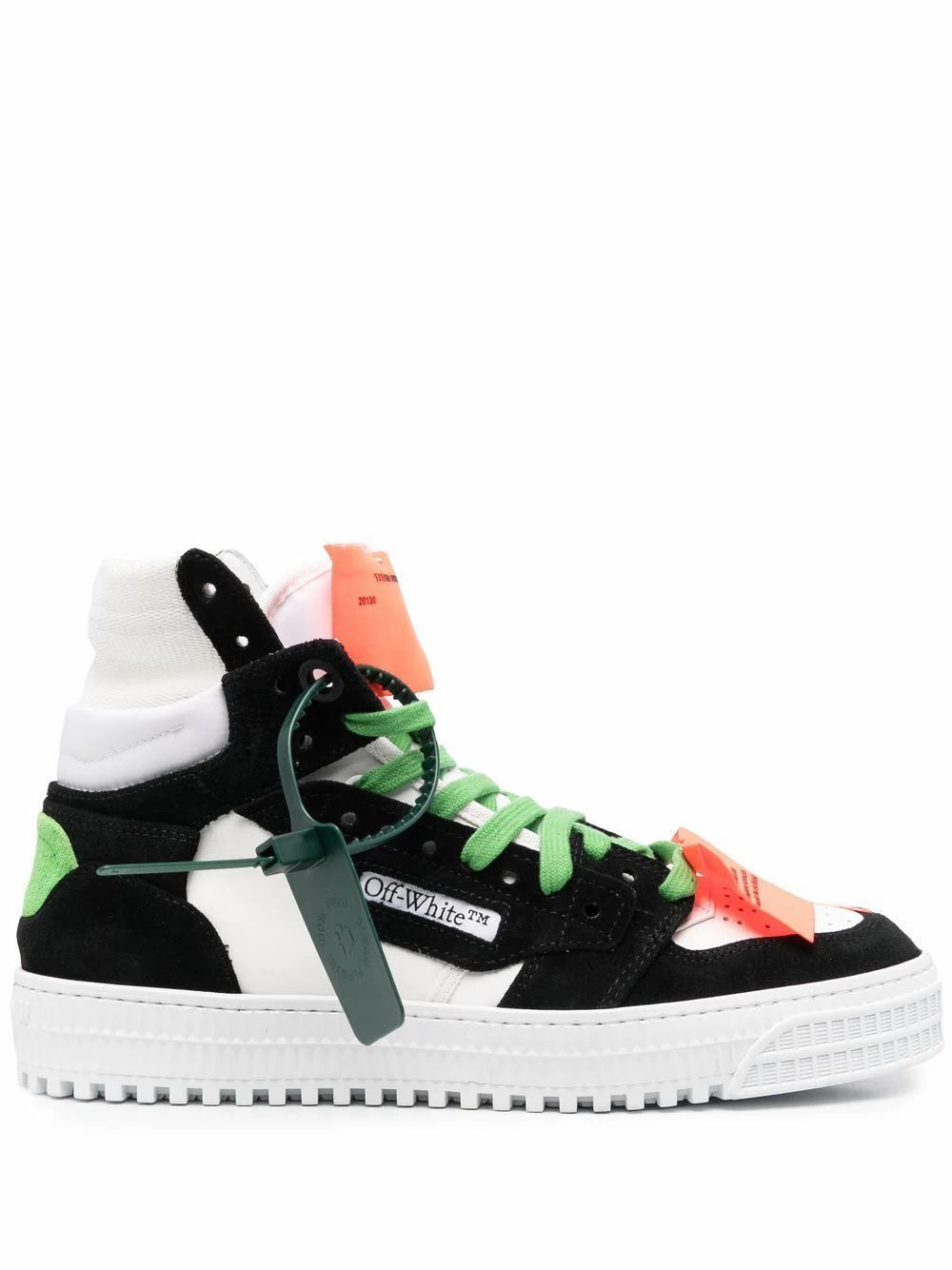 Sneakers och skor Off-White Off Court 3.0 "White & Black" Svart | OMIA065S22LEA0040155, 0