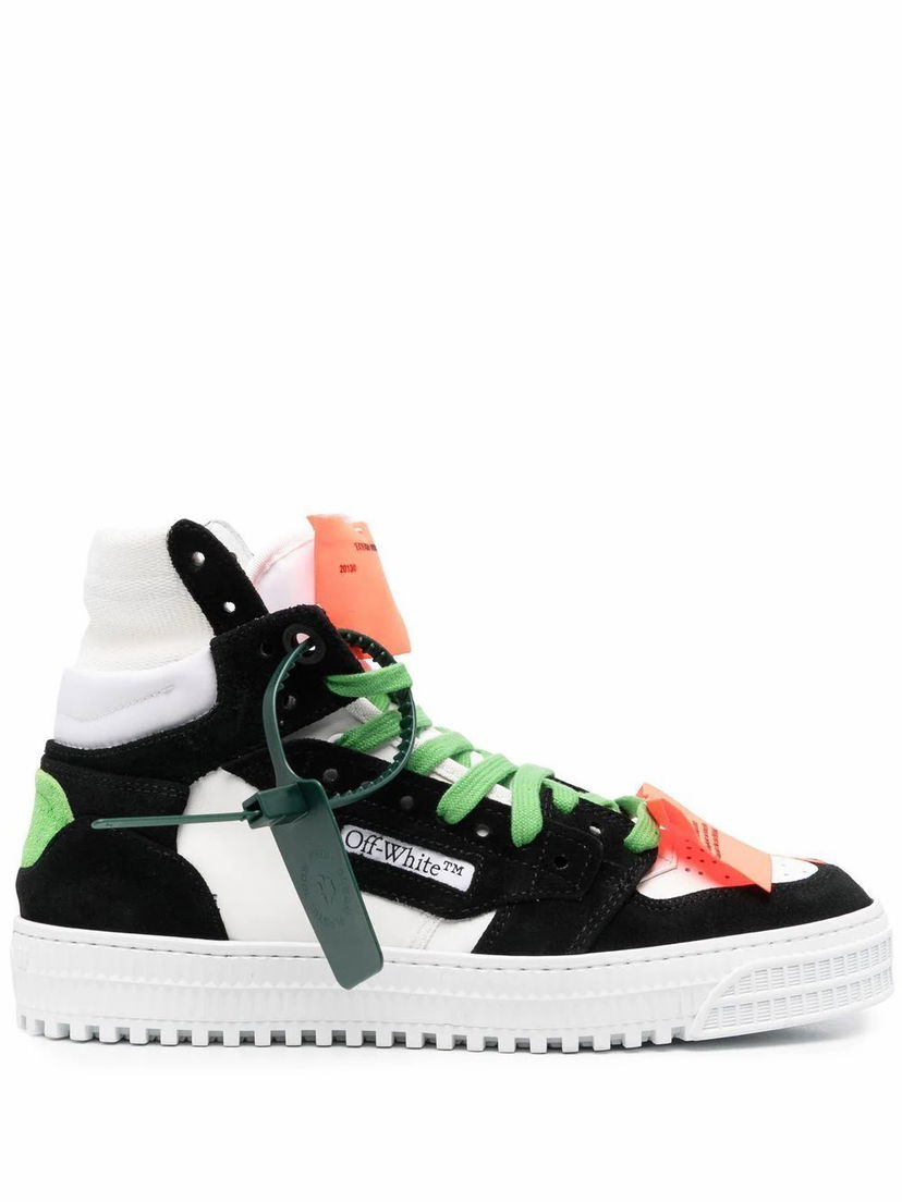 Sneakers och skor Off-White Off Court 3.0 "White & Black" Svart | OMIA065S22LEA0040155