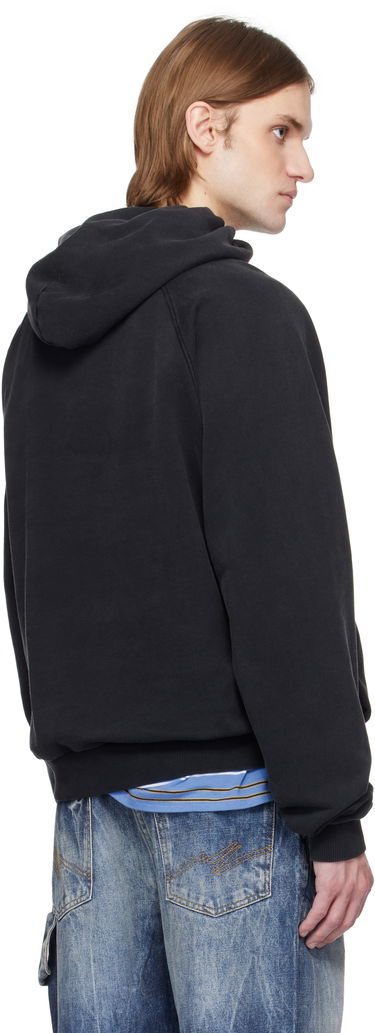 Sweatshirt Martine Rose Martine Rose Raglan Hoodie Svart | 651JS02002M, 2