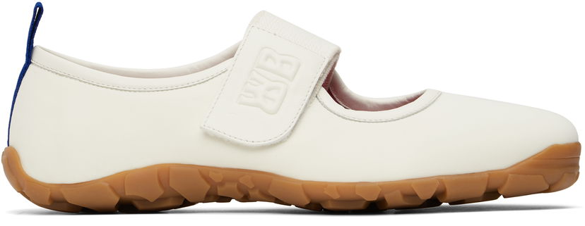 Kläder Wales Bonner Wales Bonner Mary Jane Flats Vit | WBM44550B-21122
