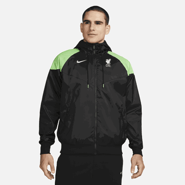 Jacka Nike Liverpool FC Sport Essentials Windrunner Jacket Svart | FD8374-010, 2