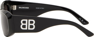 Solglasögon Balenciaga Signature Square Sunglasses Svart | BB0395S-001, 2