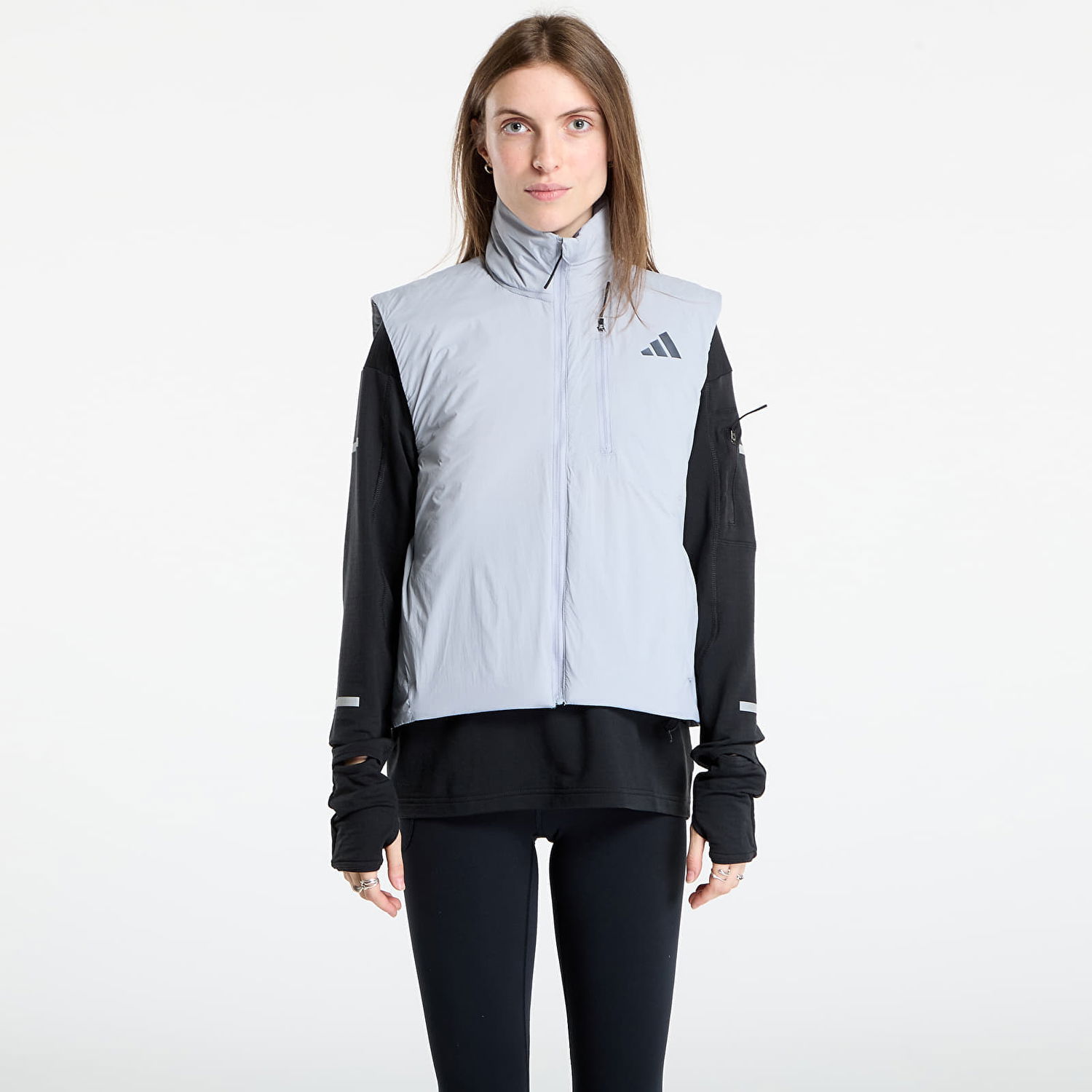 Väst adidas Performance Adi365 Running Climawarm Vest Grå | JP3848, 0