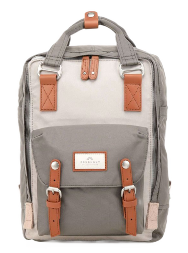 Ryggsäck Doughnut Macaroon Ivory X Backpack Grå | D010-0907-F