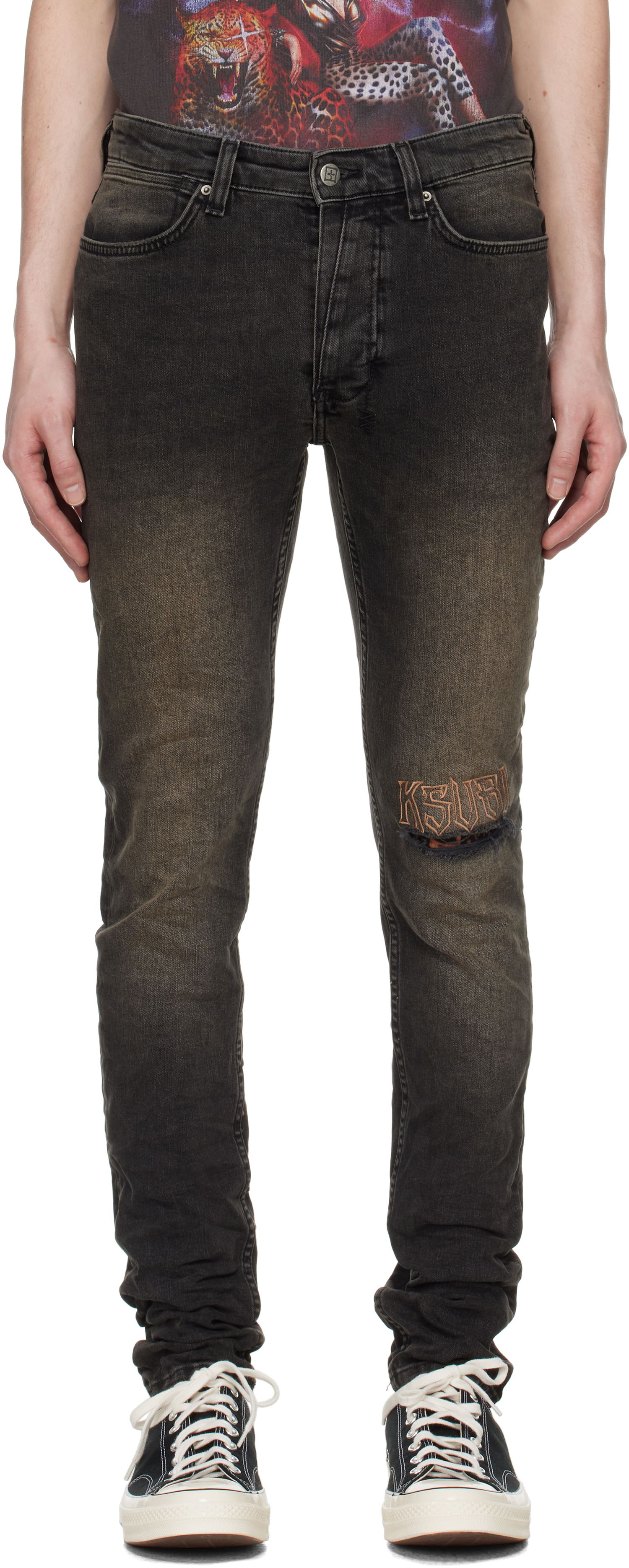 Jeans Ksubi Ksubi Van Winkle Jeans Svart | MSP25DJ032, 0