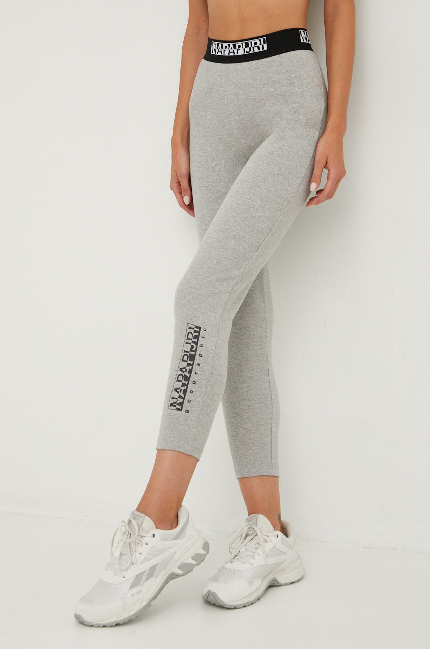 Damasker Napapijri M-Box Leggings 4 Grå | NP0A4GKT1601, 0