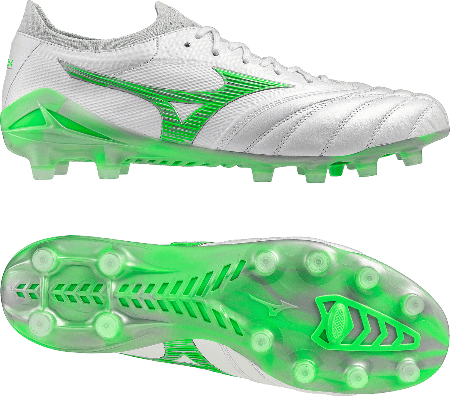 Sneakers och skor Mizuno Mizuno Morelia Neo IV Beta Made in Japan FG Vit | p1ga2540-37, 1