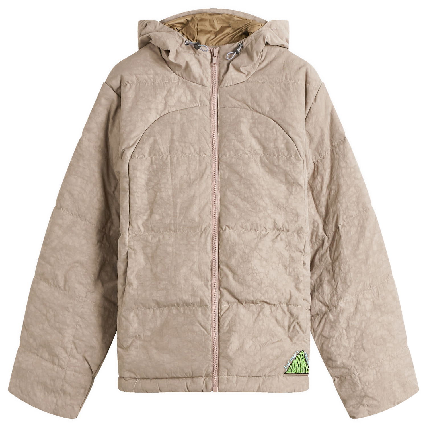 Pufferjacka Brain Dead Dimension Puffer Jacket Beige | W24O08003978-T, 0
