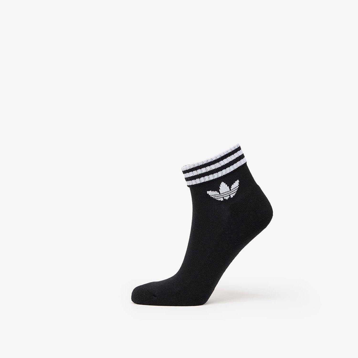 Strumpor adidas Performance 3-Stripes Ankle Socks - 3 Pairs Svart | JV7436, 1