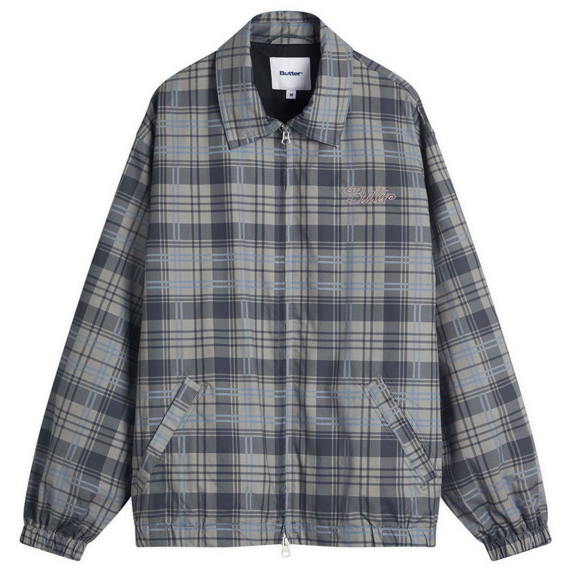 Vindjacka Butter Goods Jive Plaid Jacket Grå | BG252602-PLA
