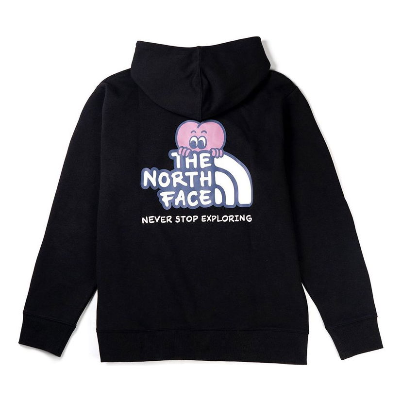 Sweatshirt The North Face Graphic Print Hoodie Svart | NF0A88FW-JK3