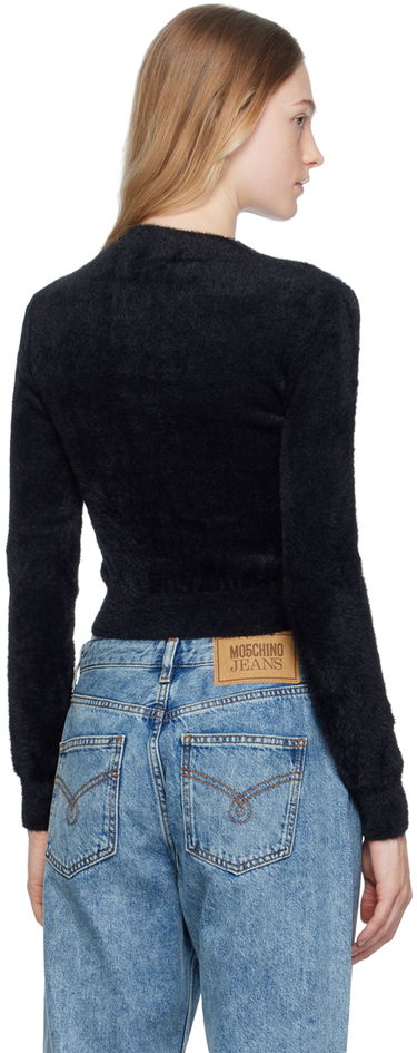 Sweater Moschino Moschino Jeans Cutout Sweater Svart | 936 8703, 2