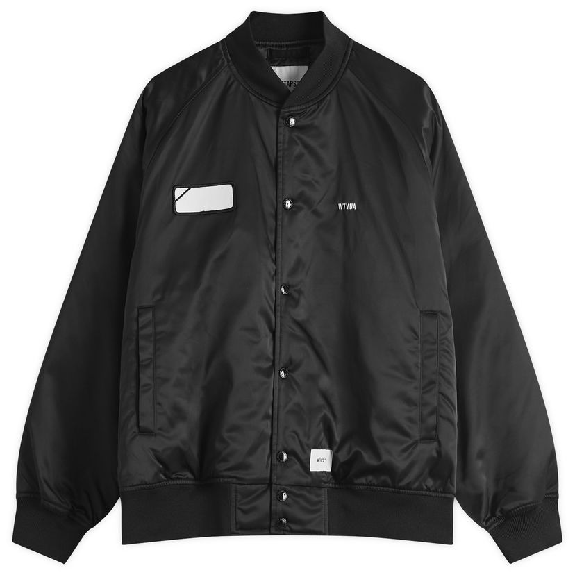 Bomberjacka WTAPS Black 11 Team Jacket Svart | 242TQDT-JKM05-BLK