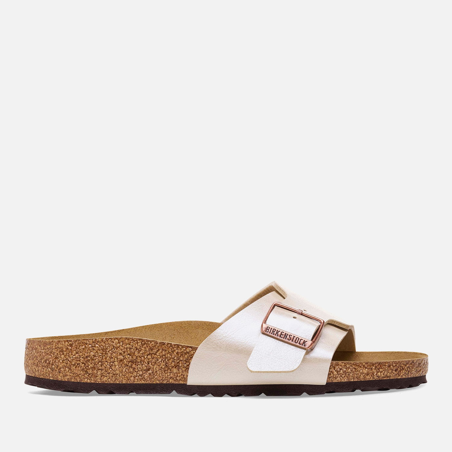 Sneakers och skor Birkenstock Women's Catalina Graceful Slim Fit Single Strap Sandals - Pearl White Beige | 1026631, 0