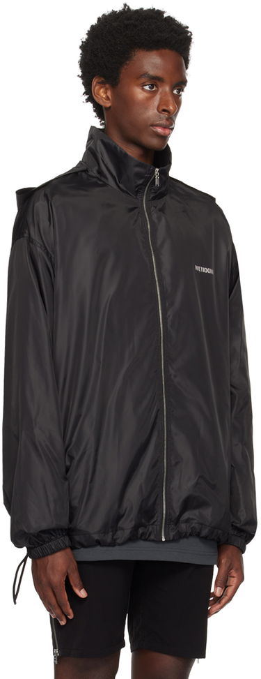 Vindjacka We11done Zip Jacket Svart | WD-JP2-20-901-U-BK, 4