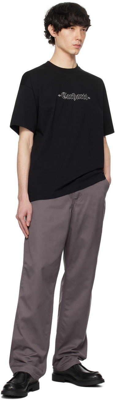 Cargo byxor Carhartt WIP Rinsed Cotton Straight Leg Pants Beige | I034907_75, 4