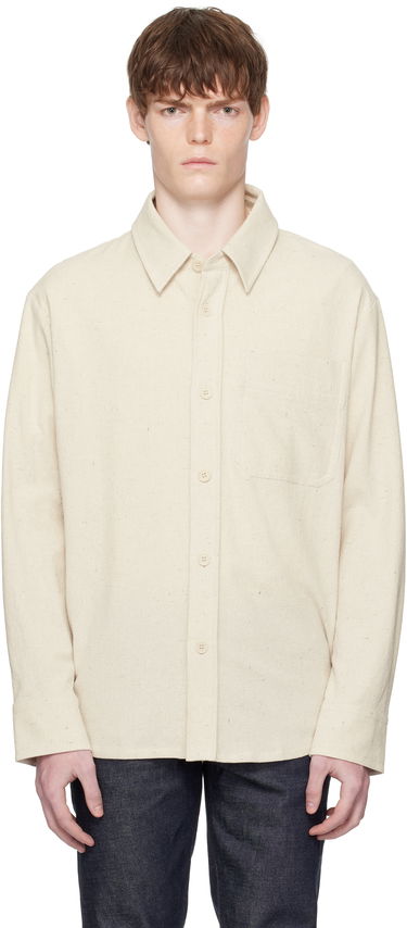 Skjorta A.P.C. A.P.C. Basile Overshirt Beige | COGEV-H02709, 0