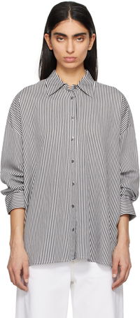 AGOLDE Roux Striped Button-Down Shirt