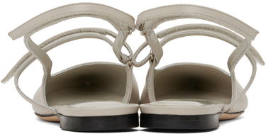 Skovård BY FAR BY FAR Jess Slingback Ballerina Flats Beige | 23CAJESFPELINAP, 1