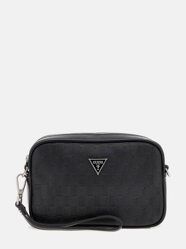 Handväska GUESS G-Wave Vanity Case Svart | PMTODEP5145, 0