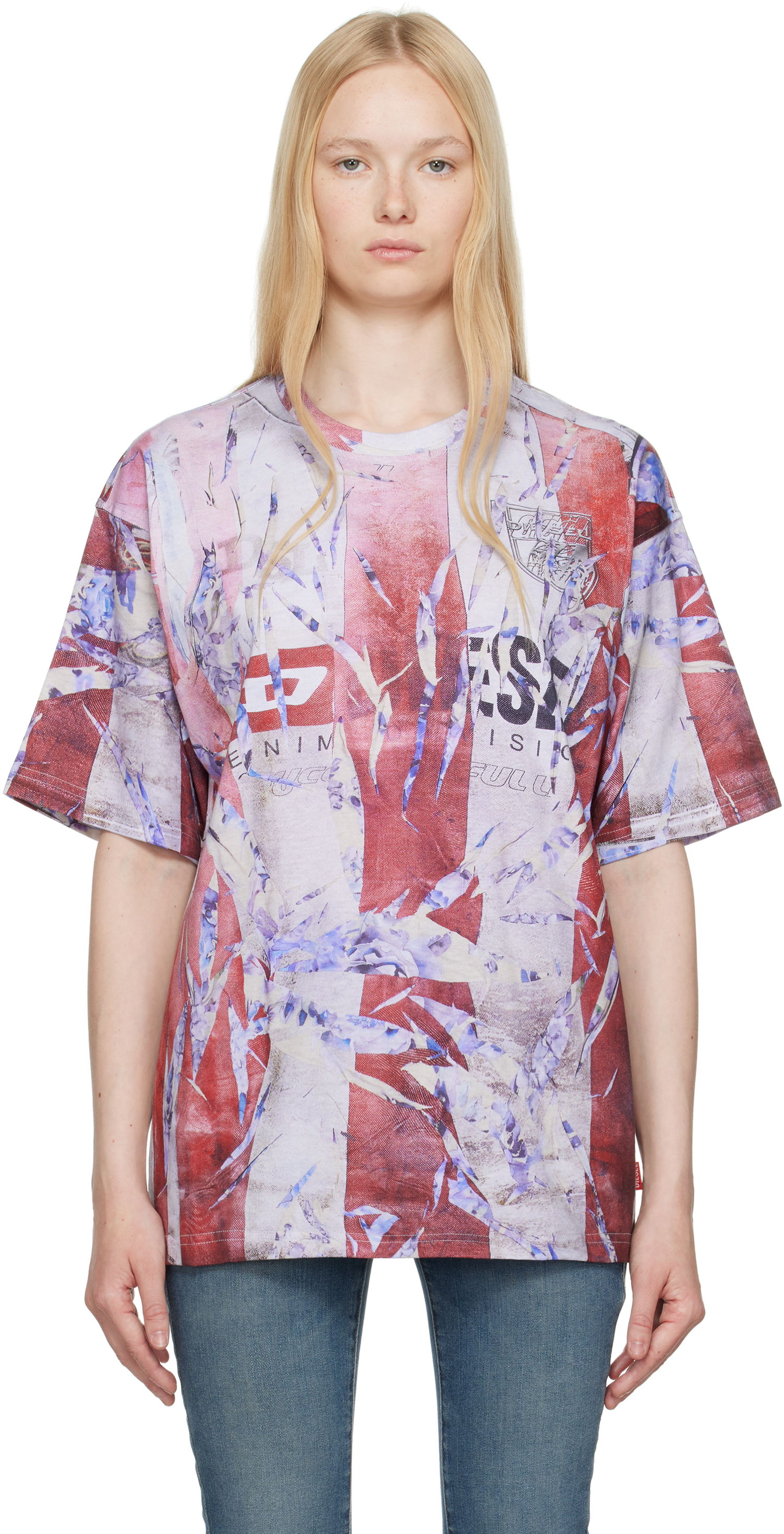 T-shirt Diesel Diesel T-Boxt-R13 Graphic T-Shirt Flerfärgad | A19648 0HGBY, 0