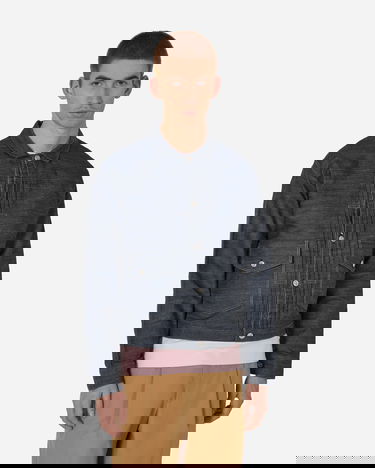 Jacka Levi's 1879 Pleated Blouse Jacket Blue Grå | A4395 0000, 0