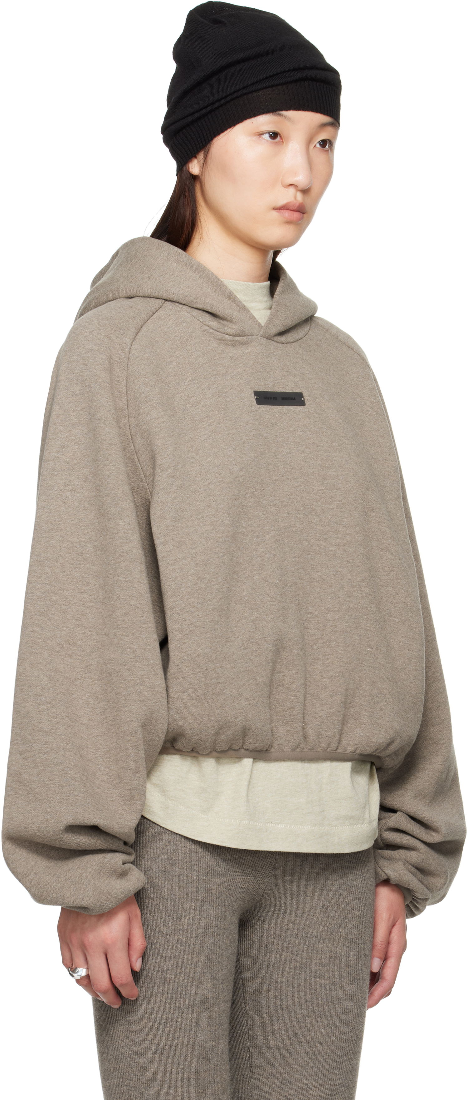 Sweatshirt Fear of God Fear of God ESSENTIALS Modern Fit Hoodie Grå | 192SP257753FW, 1