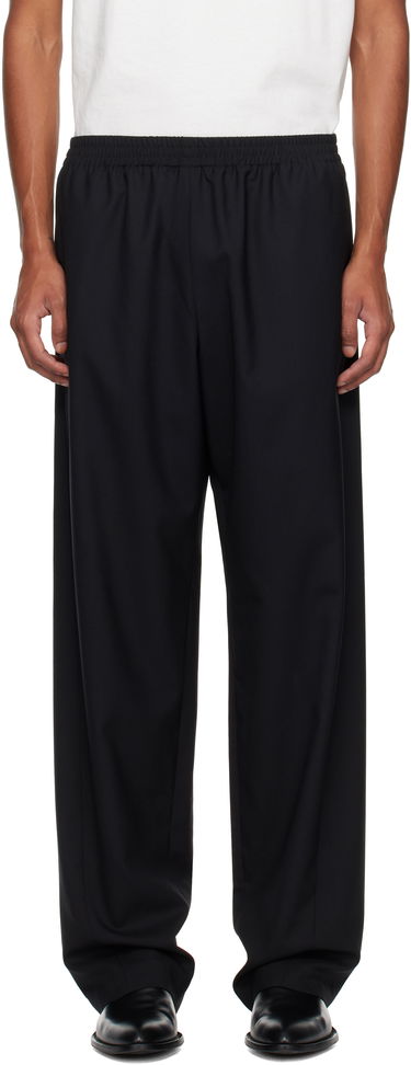 Byxor The Row Konan Elastic Waist Trousers Svart | 803-W3464, 0