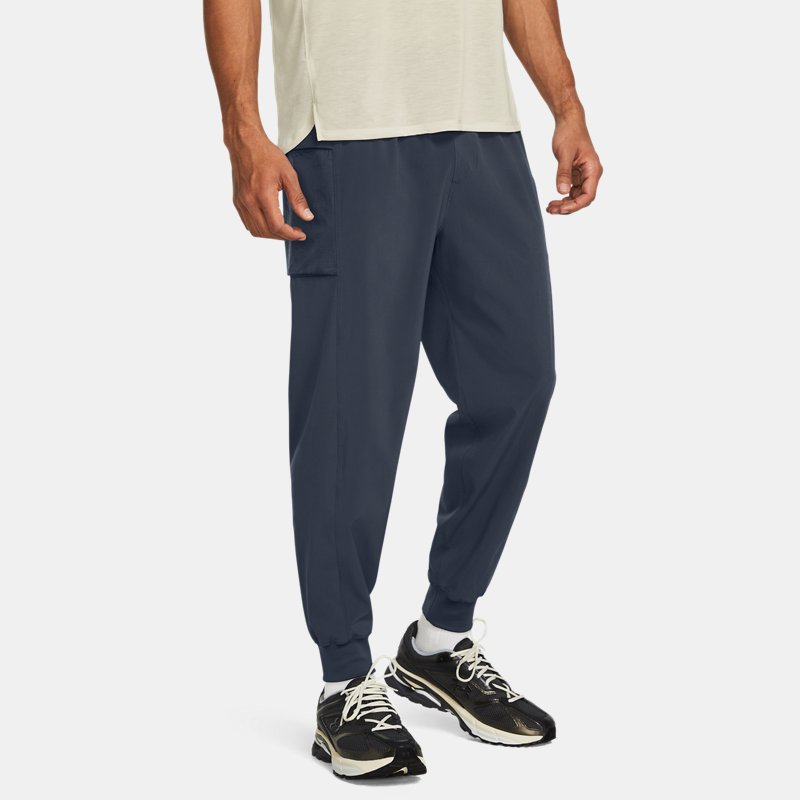 Cargo byxor Under Armour Reflective Trail Pants Blå | 1383245-044