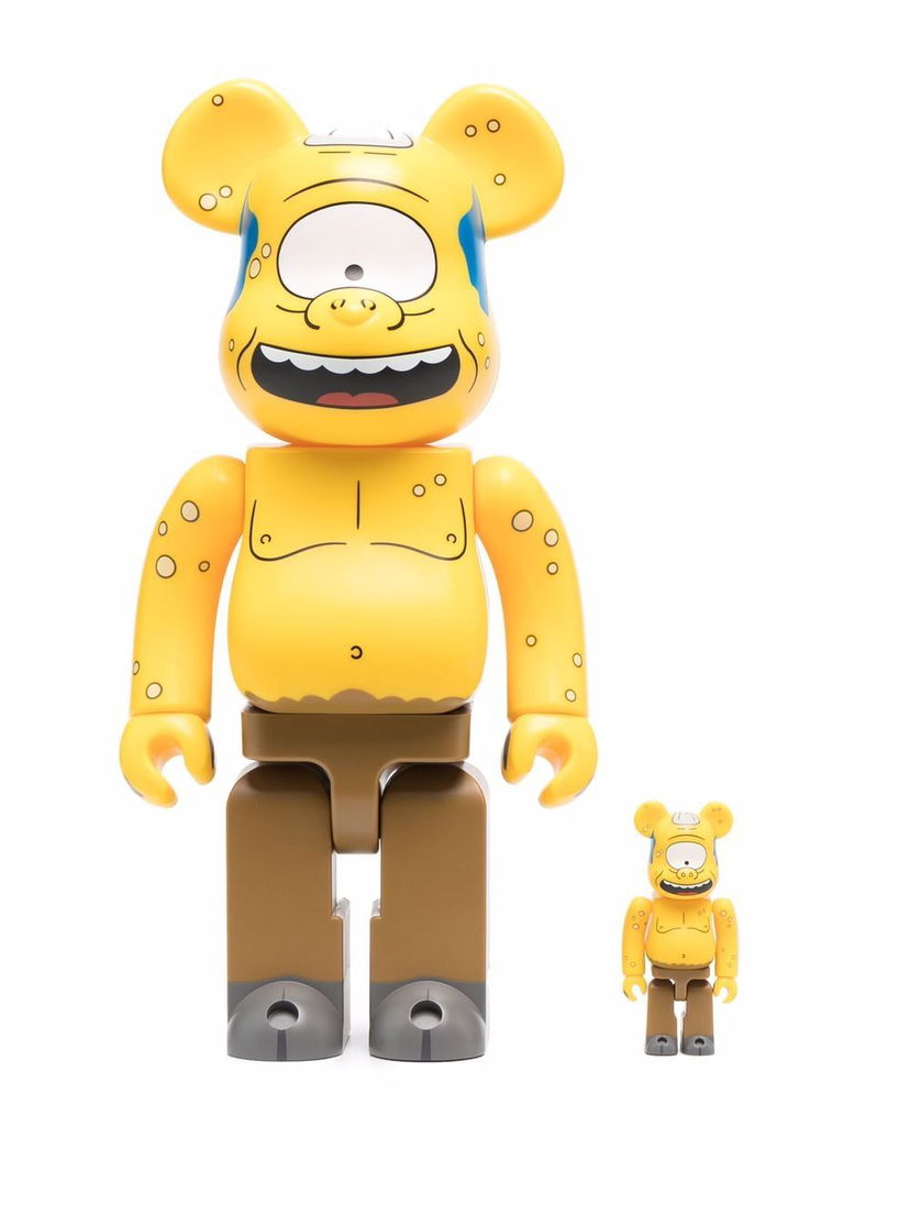 Samlarobjekt Medicom Toy The Simpsons Cyclops 100% and 400% figures - Yellow Gul | 14SIMPSONS17855336
