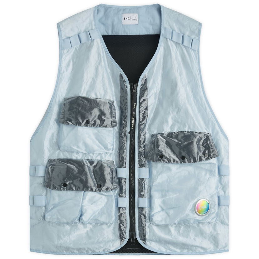 Väst C.P. Company END. x Kan-D Technical Vest Turkos | 19CSVE033A