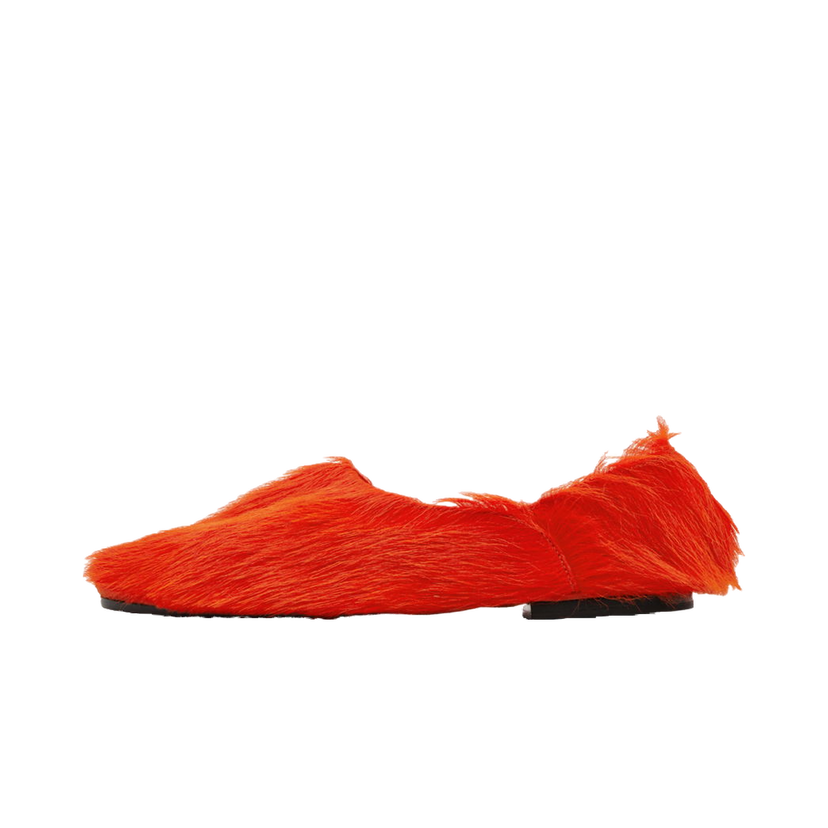 Sneakers och skor Jil Sander Long Hair Loafers Orange | J44WZ0001_P3788