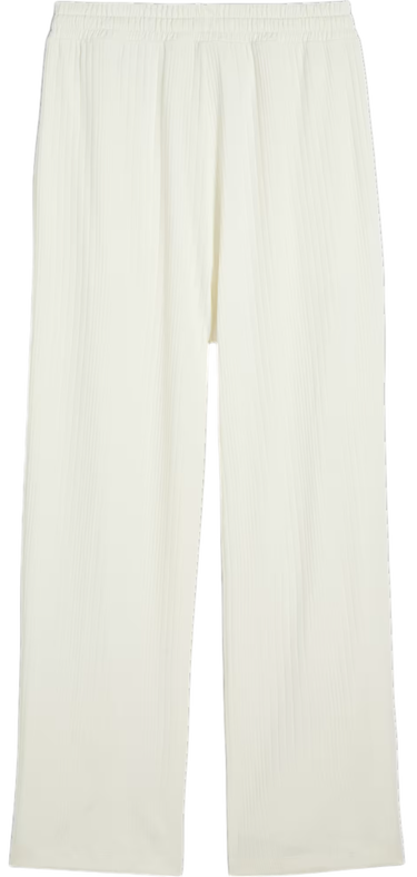 Träningsbyxor Puma Classics Ribbed Relaxed Sweatpants Beige | 624268-66, 3