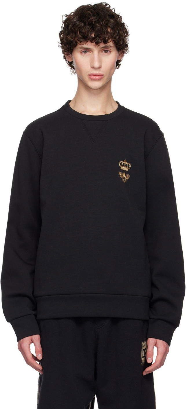 Sweatshirt Dolce & Gabbana Graphic Sweatshirt Svart | G9ABJZHU7H9