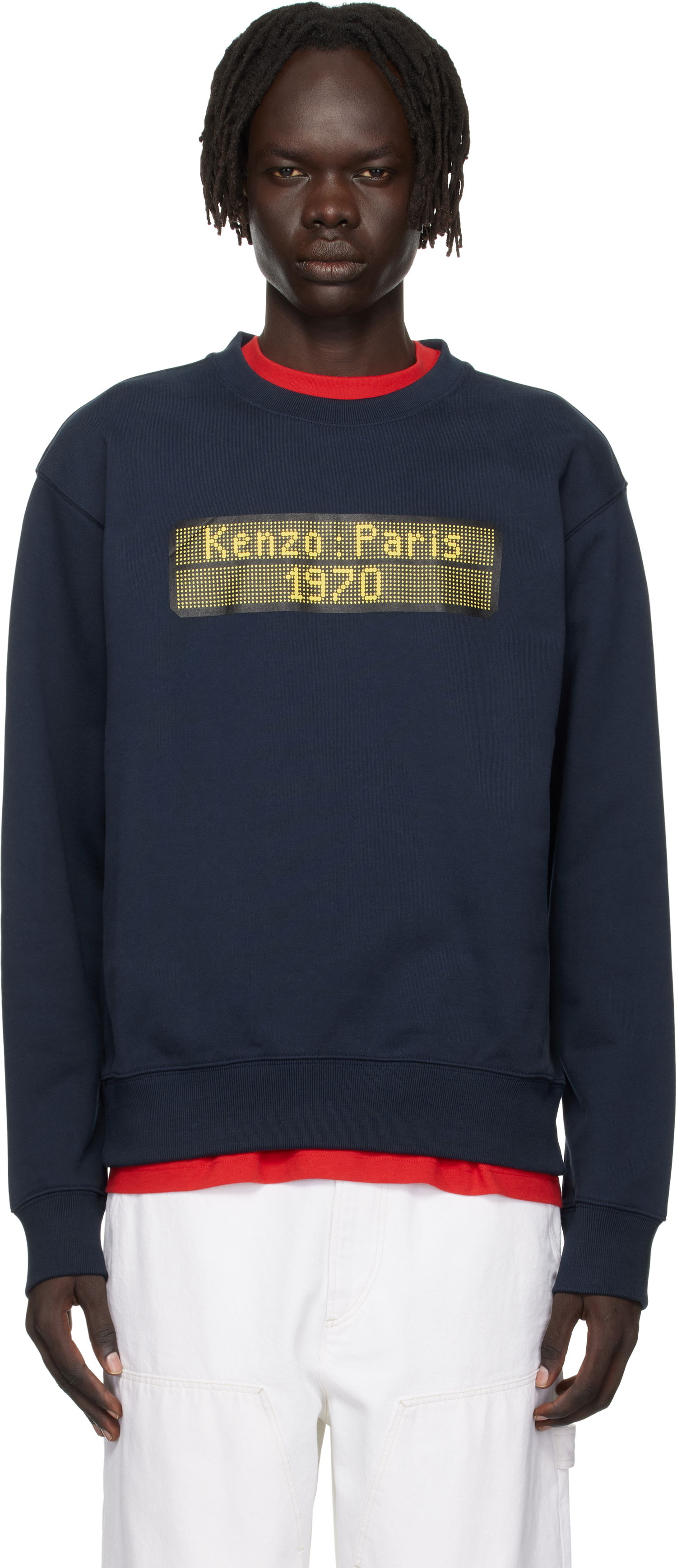 Sweatshirt KENZO Kenzo Paris 'KENZO City' Sweatshirt Mörkblå | FF65SW2564MC, 0