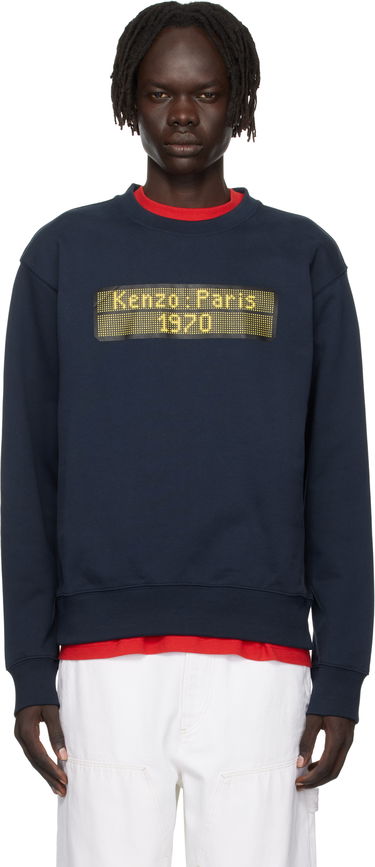 Sweatshirt KENZO Kenzo Paris 'KENZO City' Sweatshirt Mörkblå | FF65SW2564MC, 0