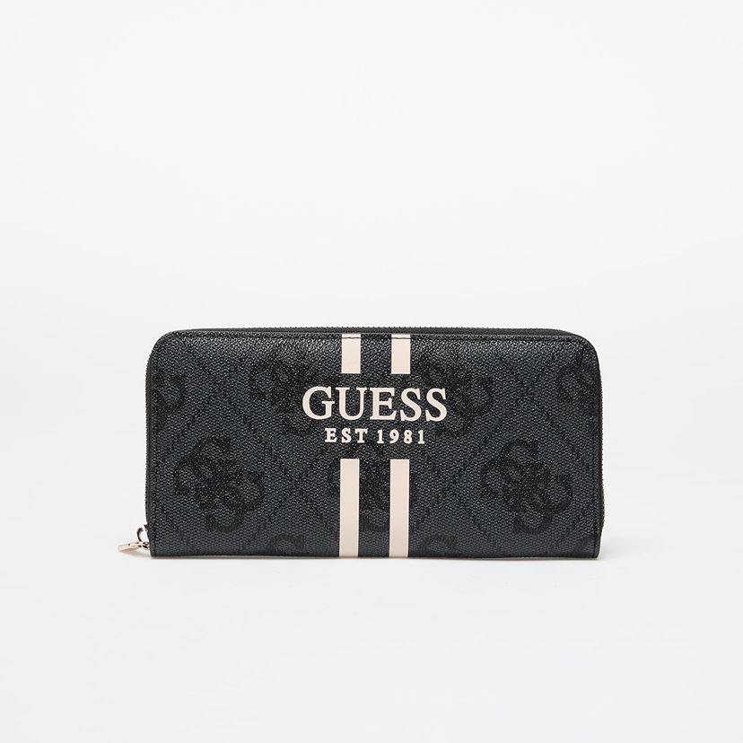 Plånbok GUESS GUESS Laurel II Large Zip Around Wallet Svart | SWOS7459146-CLO
