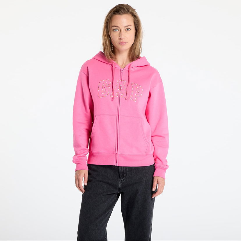 Sweatshirt GAP Logo Hoodie Rosa | 678782-20