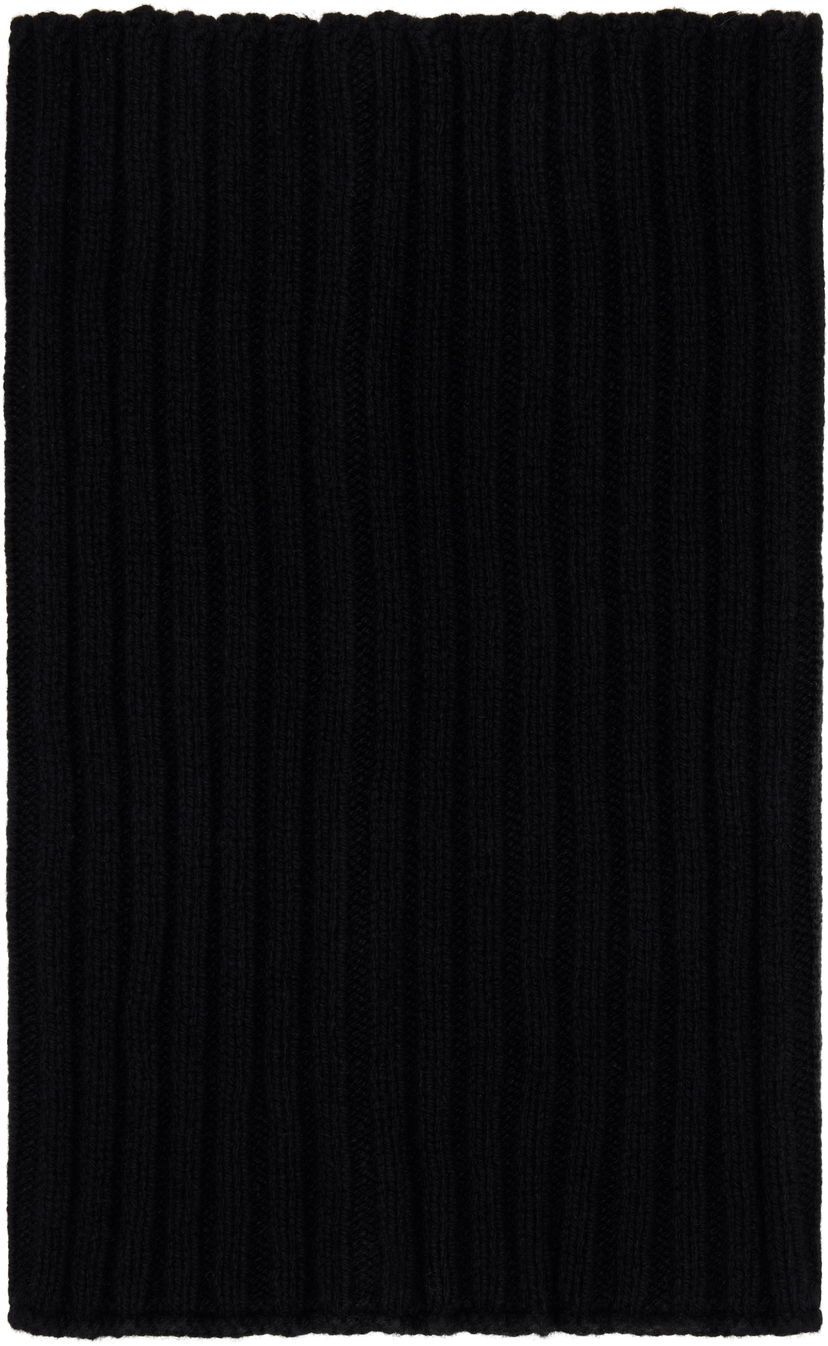 Halsduk Rick Owens Rick Owens Concordians Tube Scarf Svart | RU02E1484 WSBR