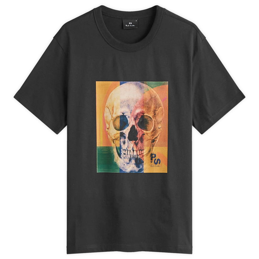 T-shirt Paul Smith Paul Smith Skull Square Graphic Tee, Size L Svart | M2R-220X-PP4703-79