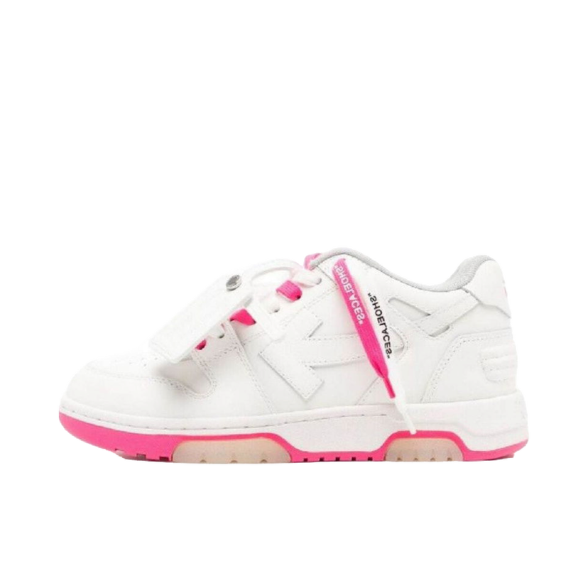 Sneakers och skor Off-White Out Of Office Low Special White Fuchsia W Vit | OWIA259S23LEA0040132