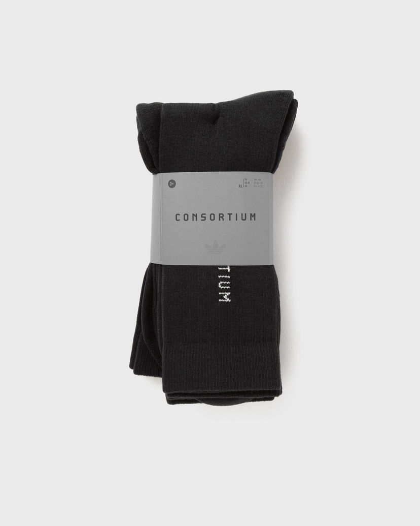 Strumpor adidas Originals Consortium 3-Pack Socks Svart | JY8312