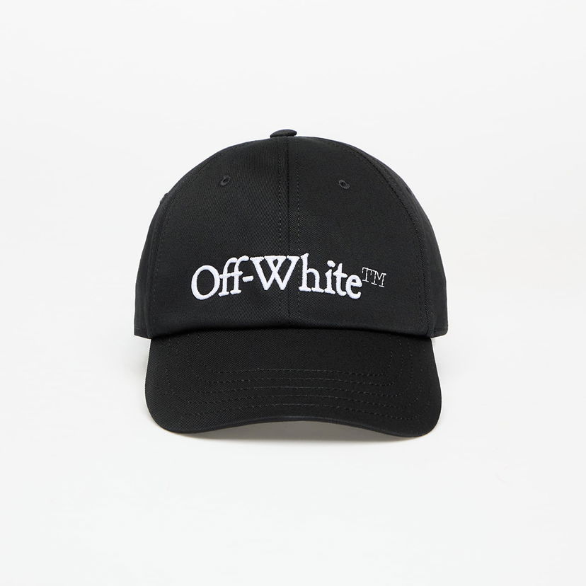 Keps Off-White Off-White Drill Bookish Baseball Cap Svart | OMLA049C99FAB0011001